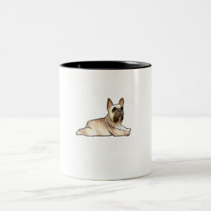 Französischer Bulldog Hund Lover Pet Geschenke Fr Zweifarbige Tasse