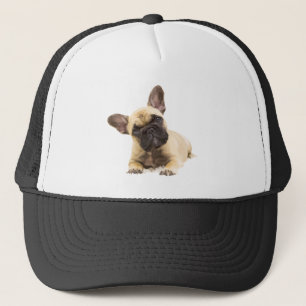 Französischer Bulldog Hund Tier Custom Trucker Hat Truckerkappe