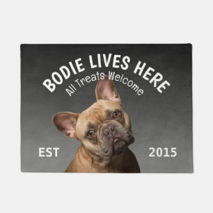 Französischer Bulldog Personalisierter Hund Lover Fußmatte