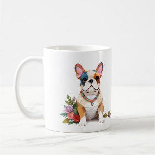 Französischer Bulldog Playful Adorable Fun Joyful  Kaffeetasse
