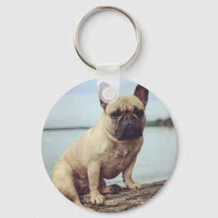Französischer Bulldog Schlüsselanhänger