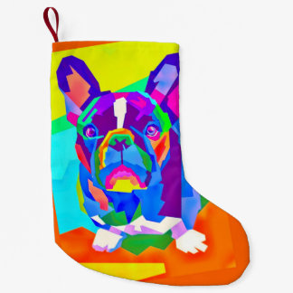 Französischer Bulldog-Strumpf Kleiner Weihnachtsstrumpf