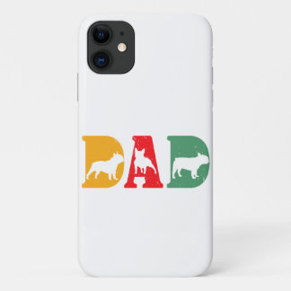 Französischer Bulldog Vater Hunde-Fathers-Tagesges Case-Mate iPhone Hülle