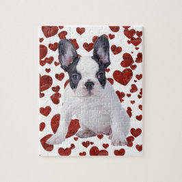 Französischer Bulldog-Welpe Puzzle