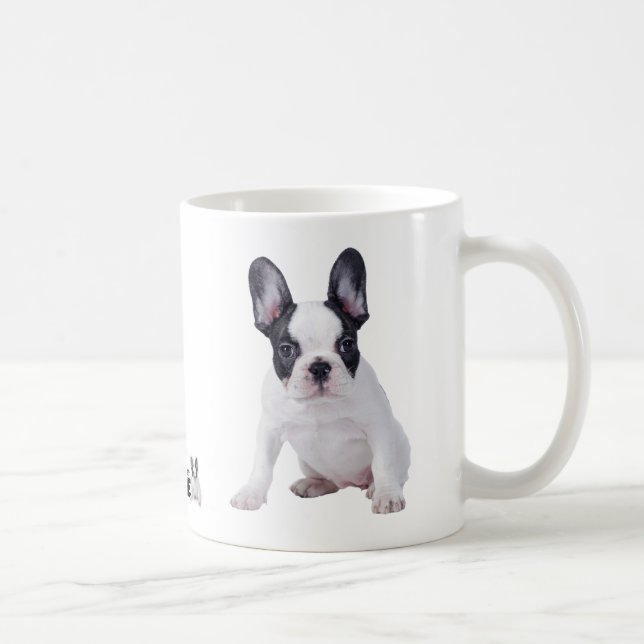 Französischer Bulldog-Welpe Tasse (Rechts)