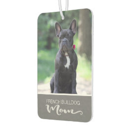 Französischer Bulldogge bringt das Bild Ihres Hund Autolufterfrischer