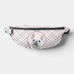 Französischer Bulldogge Malerei Weißes Cream Pet H Bauchtasche