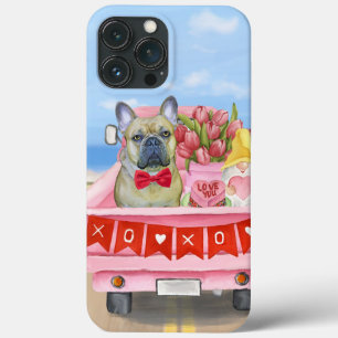 Französischer Bulldogge Valentinstag LKW Case-Mate iPhone Hülle