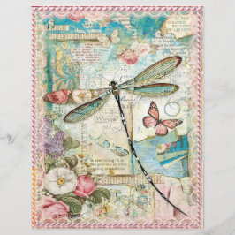 Französischer Chic mit Spitze und Perlen Scrapbook