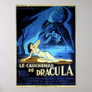 Französischer Dracula Poster