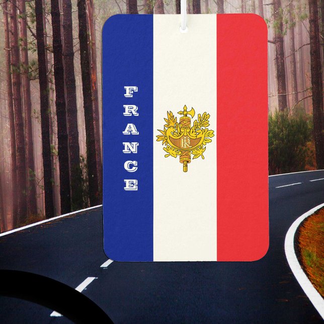 Französischer Flag Car Air Freshener, Frankreich Autolufterfrischer (Von Creator hochgeladen)