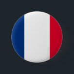 Französischer Flaggenknopf Button<br><div class="desc">Ein Knopf, der die französische Flagge kennzeichnet!</div>