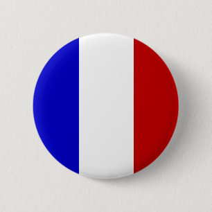 Französischer Flaggenknopf [ver. 2] Button