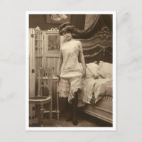 Französischer Flirt - Vintager Pinup