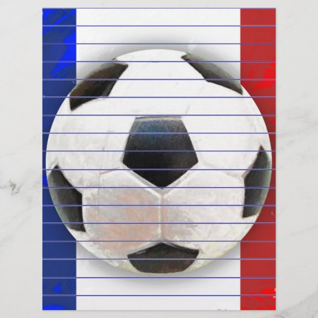 Französischer Fußball (Vorderseite)