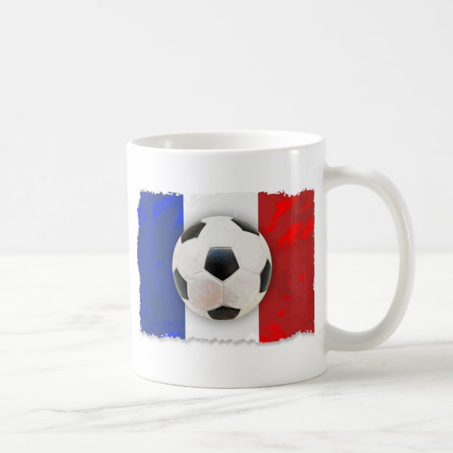 Französischer Fußball Kaffeetasse (Rechts)