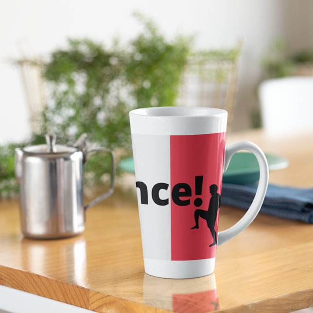 Französischer Fußball Milchtasse (Von Creator hochgeladen)