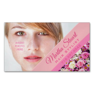 Französischer Garten - Magnetische Visitenkarte