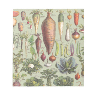 Französischer Gartenführer Notizblock