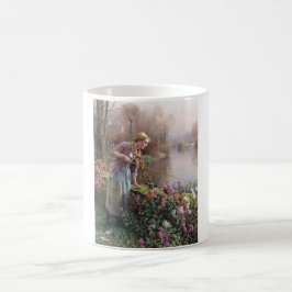 Französischer Girlanfang in der Bretagne Kaffeetasse