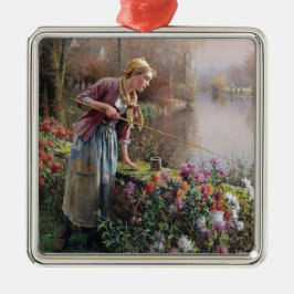 Französischer Girlanfang in der Bretagne Ornament Aus Metall