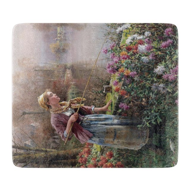 Französischer Girlanfang in der Bretagne Schneidebrett (Vorderseite)