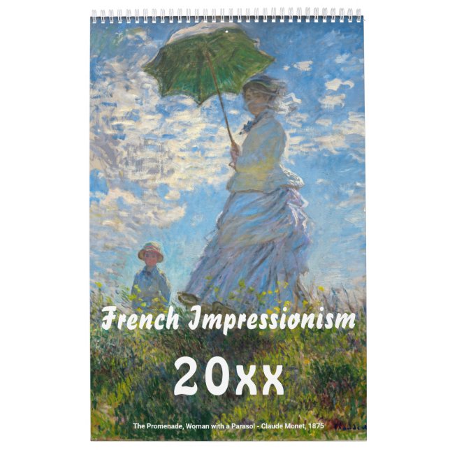 Französischer Impressionismus und Post-Impressioni Kalender (Titelbild)
