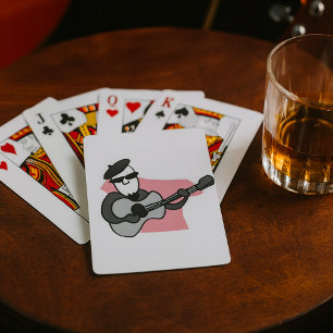 Französischer Jazzmusiker Spielkarten