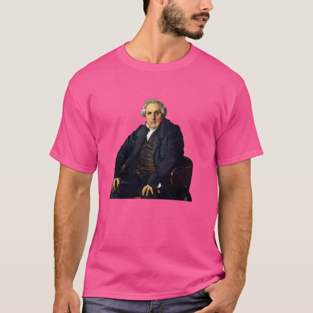 Französischer Journalist Louis-François Bertin von T-Shirt (Vorderseite)