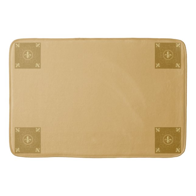 Französischer Kaffee Badematte (Vorderseite)