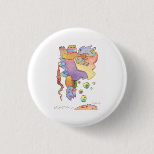 Französischer Karneval in Südfrankreich Button