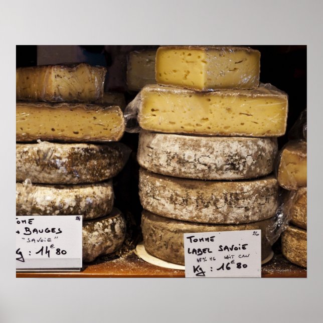 französischer Käse Poster (Vorne)