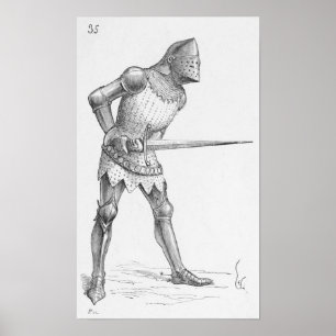 Französischer Knight Poster