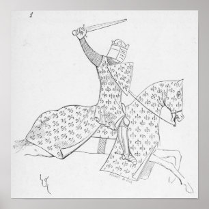 Französischer Knight Poster
