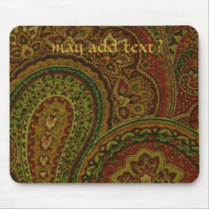 Französischer Land-Paisley-Entwurf Mousepad