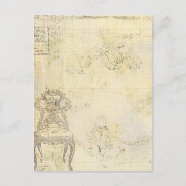 Französischer Landesvorsitzender Postkarte (Vorderseite)