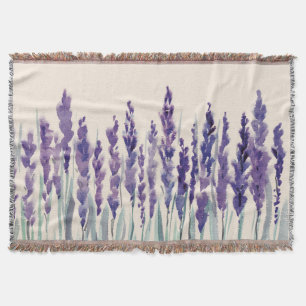 Französischer Lavendel: Aquarellbilder Decke