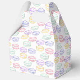 Französischer Macarons Geschenkschachtel