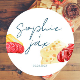 Französischer Markt - Charcuterie - Aufkleber für