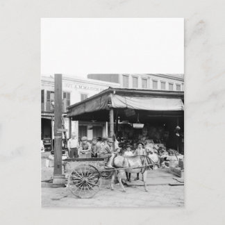 Französischer Markt, New Orleans, 1910 Postkarte