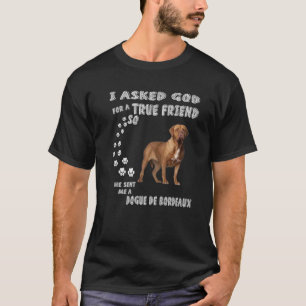Französischer Mastiff Hund Mama Vater Kostüm, Nied T-Shirt
