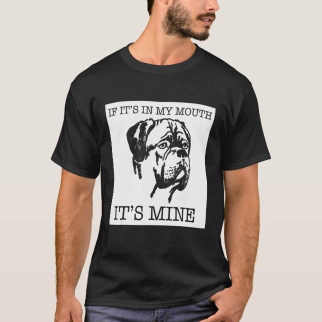 Französischer Mastiff T-Shirt (Vorderseite)
