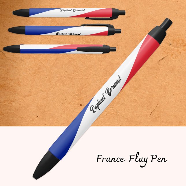 Französischer Pen, französische Flagge, Frankreich Kugelschreiber (Von Creator hochgeladen)