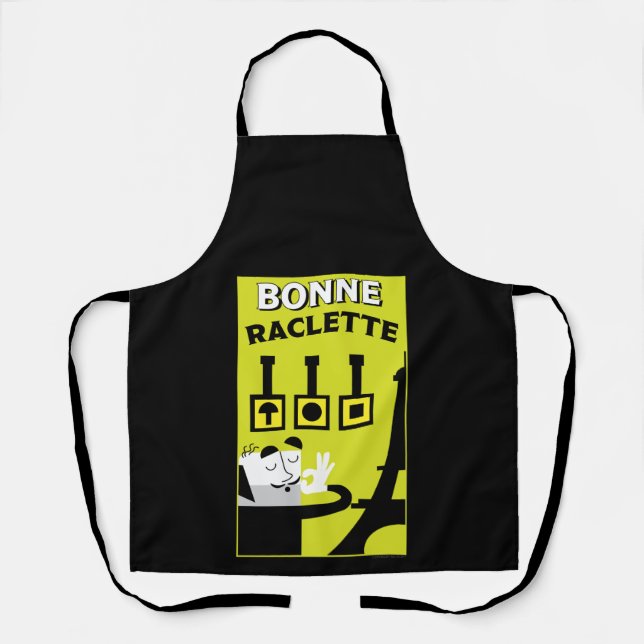 Französischer Raclette Schürze (Vorderseite)