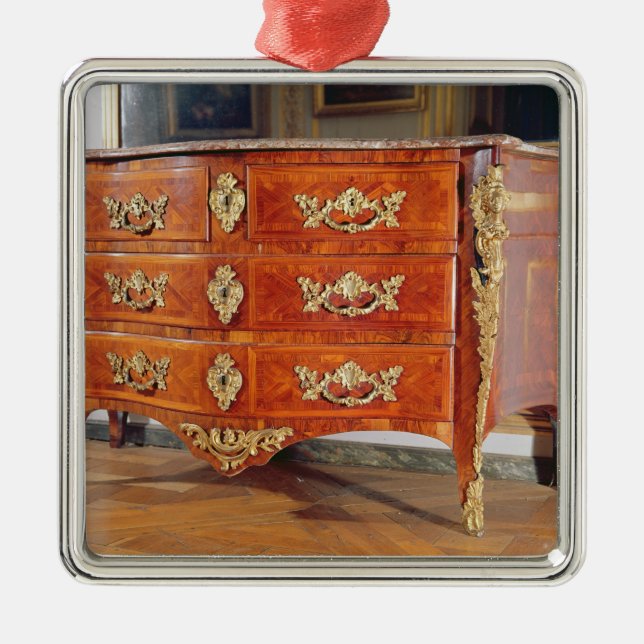 Französischer Regentschaft Commode, c.1720 Ornament Aus Metall (Vorne)