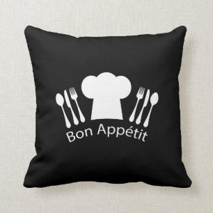 Französischer Restaurant-Kochs-Hut für Kissen