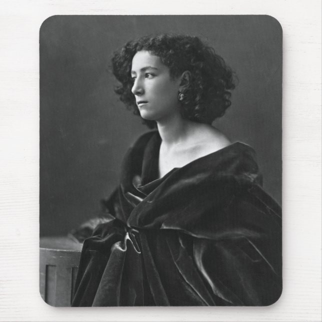 Französischer Schauspielerin Sarah Bernhardt durch Mousepad (Vorne)