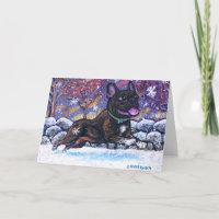 Französischer Schneehund