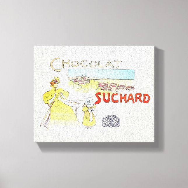 Französischer Schokolade Viktorianisch Candy Sugar Leinwanddruck (Vorderseite)