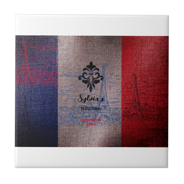 französischer Stil Fliese (Vorderseite)